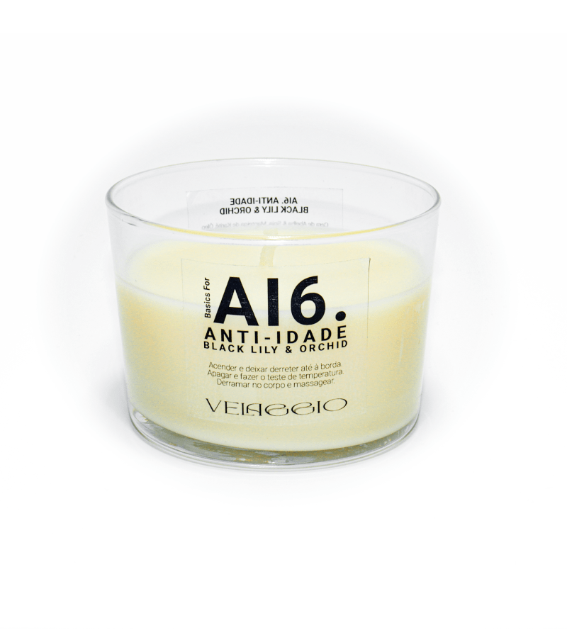 Body Candle AE6. ANTIENVELHECIMENTO LÍRIO NEGRO & ORQUÍDEA 110g